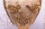 Pair of Large Neoclassical Beige Marble and Ormolu Bronze Urn Amphorae With Matching Pedestals For Sale - Image 13 of 16
