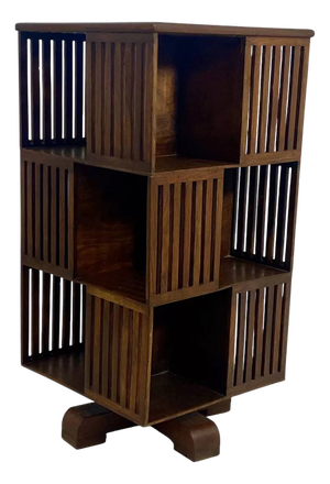 Vintage Carousel Bookcase, 1960s