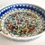 Mediterranean Vintage 1980s Jerusalem Art Pottery Hand Painted Floral Artisan Ceramic Decorative Serving Bowl For Sale - Image 3 of 13