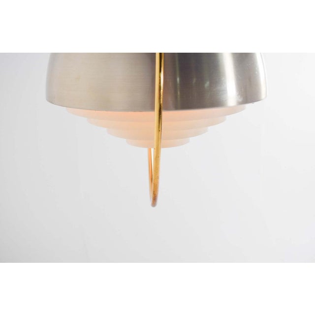 Mid-Century Space Age Pendant Light, Denmark, 1970s For Sale - Image 4 of 9