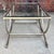 Contemporary Hollywood Regency Silver Leafed Coffee Table - Uttermost Attributed For Sale - Image 9 of 16