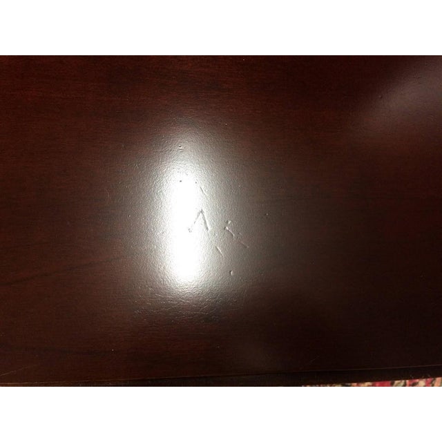 Traditional Vintage Secretary Desk, Blind Door Mahogany Secretary Desk For Sale - Image 3 of 17