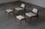 Hunting Chairs and Ottomans by Heinz Heger, Germany, 1960s, Set of 4 For Sale - Image 3 of 14