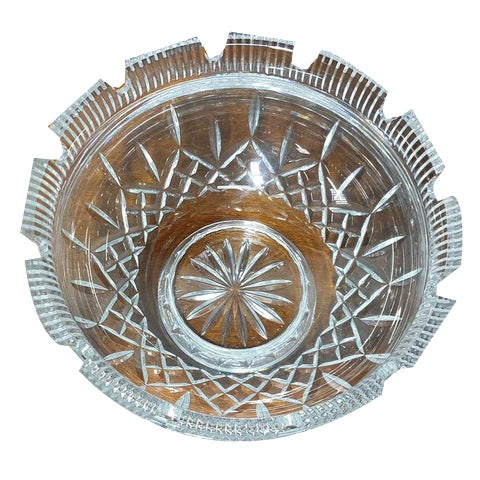 Large Lismore Castle Waterford Bowl For Sale