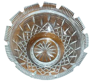 Large Lismore Castle Waterford Bowl