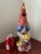 Vintage French Hand Painted Ceramic Majolica Rooster Figurine 15" For Sale - Image 4 of 8