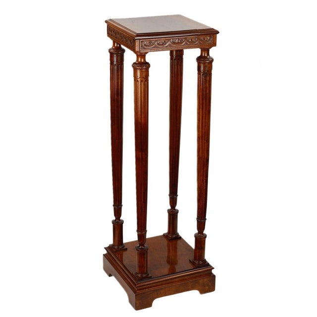 Art Deco Style Console in Walnut, Early 20th Century For Sale - Image 3 of 5