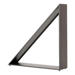 Four Hands Nero Firewood Storage, Coated Gunmetal