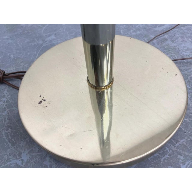 Mid 20th Century Vintage Chrome Adjustable Floor Lamp, Mid Century Modern Office Lighting For Sale - Image 5 of 7