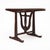 1920s French Fir Vendange Table With Sculptural Lyra Folding Base For Sale - Image 5 of 9