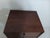 Mid-Century Modern Mid Century Modern Nightstand Rubber Wood Legs Brown Two Drawer For Sale - Image 3 of 7