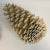 1990s Vintage Arts & Crafts Farmhouse Americana Bleached Pinecones - A Pair, Thanksgiving For Sale - Image 5 of 11