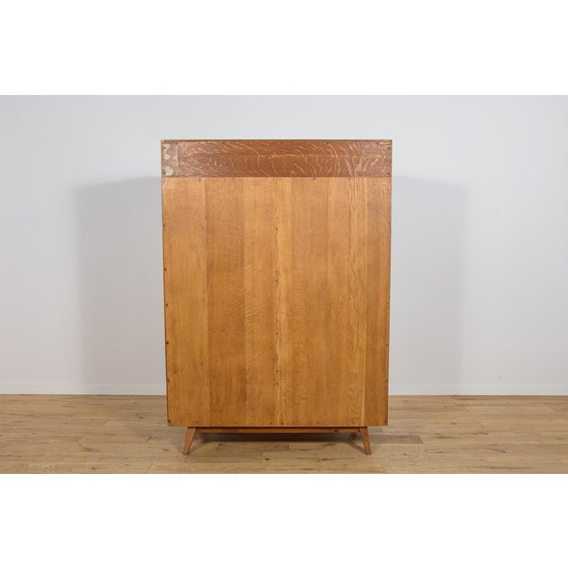 Mid-Century Walnut Wardrobe by Bohumil Landsman for Jitona Soběslav, Czechoslovakia, 1960s For Sale - Image 6 of 18