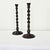 English Pair of 19th Century Oak Barley Twist Candlesticks For Sale In Baton Rouge - Image 6 of 8