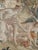 Antique French Handwoven Tapestry with Diane Return of Hunt Scene from Aubusson, 1940s For Sale - Image 9 of 18