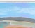 A 1986 acrylic on paper landscape painting by the American artist Harry Hilson (1935-2004). This abstract work depicts a...