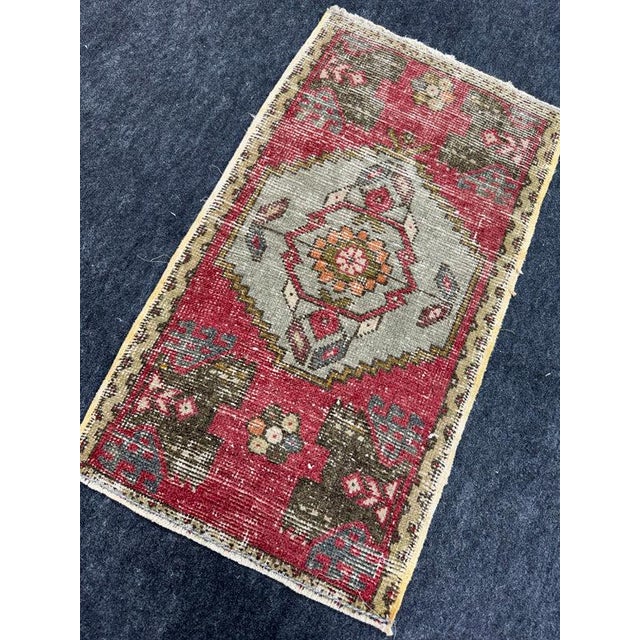 Early 21st Century Turkish Yastik Rug 1'9" x 3'1" For Sale - Image 5 of 5