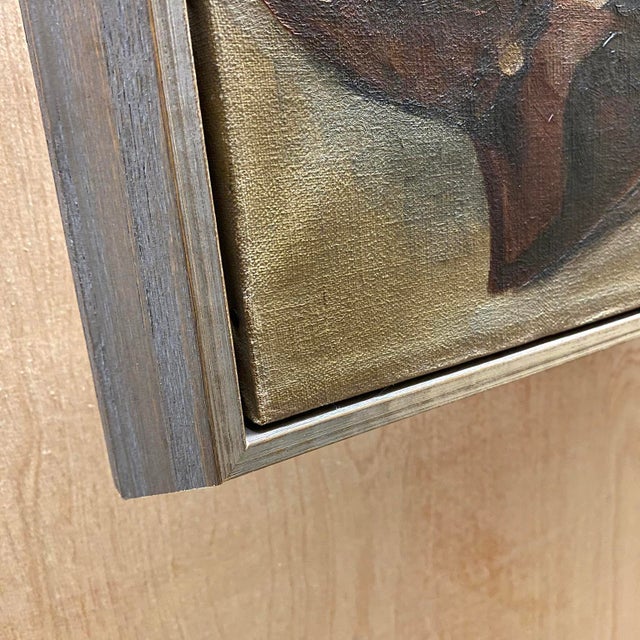 Mid 20th Century Mid 20th Century Equestrian Boot Still Life Oil Painting - Unsigned For Sale - Image 5 of 11