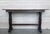 Spanish 20th Century Spanish Walnut Side Table or Console Table With Triple Leg For Sale - Image 3 of 8
