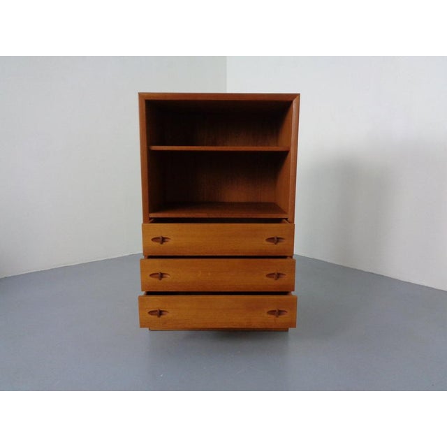 Mid-Century Modern Teak Chest of Drawers by H. W. Klein for Bramin, Denmark, 1960s For Sale - Image 3 of 16