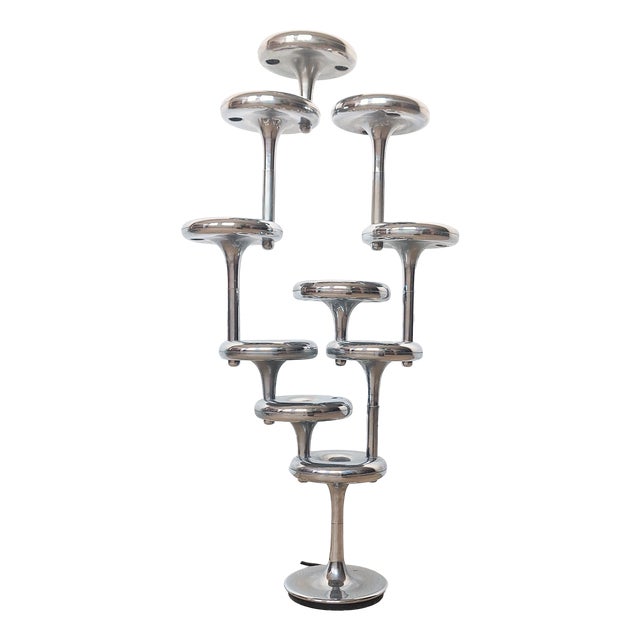 Space Age System 2000 Floor Lamp by Fritz Nagel, 1960s For Sale