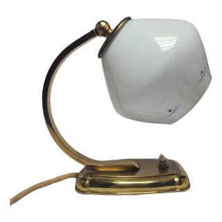 Art Deco Style Bedside Lamp, Belgium, 1950s For Sale