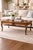 Vintage Trouvaille French Provincial Coffee Table | Cabriole Legs | 42” Square Beautiful vintage French Provincial style...