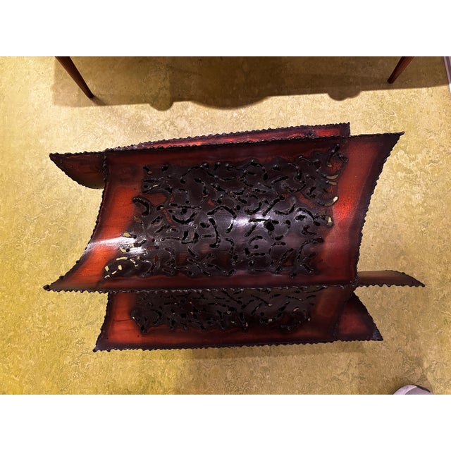 Large Brutalist Lamp from Accolay, France, 1960 For Sale - Image 9 of 17