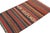 Rug & Kilim 1950s Vintage Shahsavan Persian Kilim in Stripes & Geometric Patterns From Rug & Kilim For Sale - Image 4 of 7
