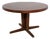 Mid-Century Round Rosewood Extendable Dining Table, Denmark, 1960s For Sale