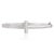 Contemporary Modernist T Bar Cubic Zirconia Bangle Bracelet in 925 Silver - Anniversary Gift For Sale - Image 3 of 12