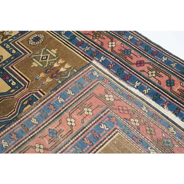 Antique Shirvan Rug 4'1'' x 6'9'' For Sale - Image 10 of 10