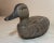 Antique Hand Carved Wood Folk Art Hollow Body Drake Duck Decoy Bird Sculpture For Sale - Image 11 of 12