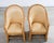 Sand Set of Eight Michael Taylor Style Rattan Leather Dining Chairs For Sale - Image 8 of 18
