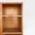 Vintage Oak Double-Column Bookcase, Tall Open Shelving Cabinet For Sale In Los Angeles - Image 6 of 8