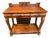 1960s Empire Style Mahogany Server For Sale