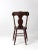 Wood Antique Rustic Fiddleback Chair For Sale - Image 7 of 11