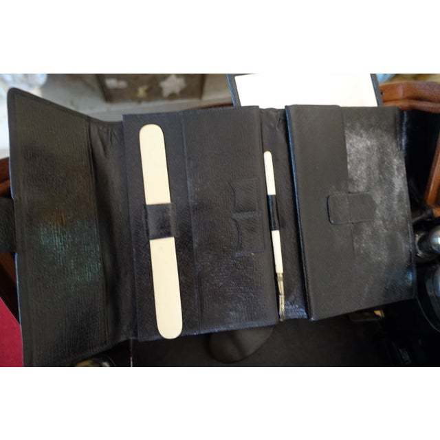 Vintage Travel Suitcase Trunk, 1930s For Sale - Image 9 of 15