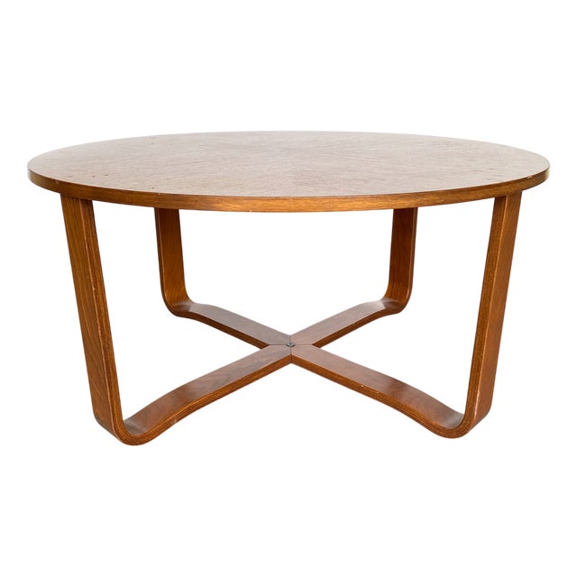 Vintage Round Plate Table For Sale