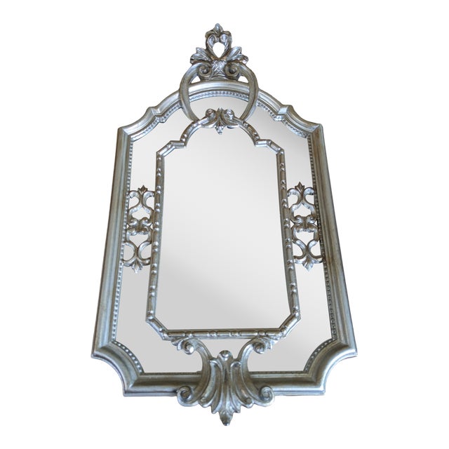 Vintage Italian Hollywood Regency Style Mirror For Sale