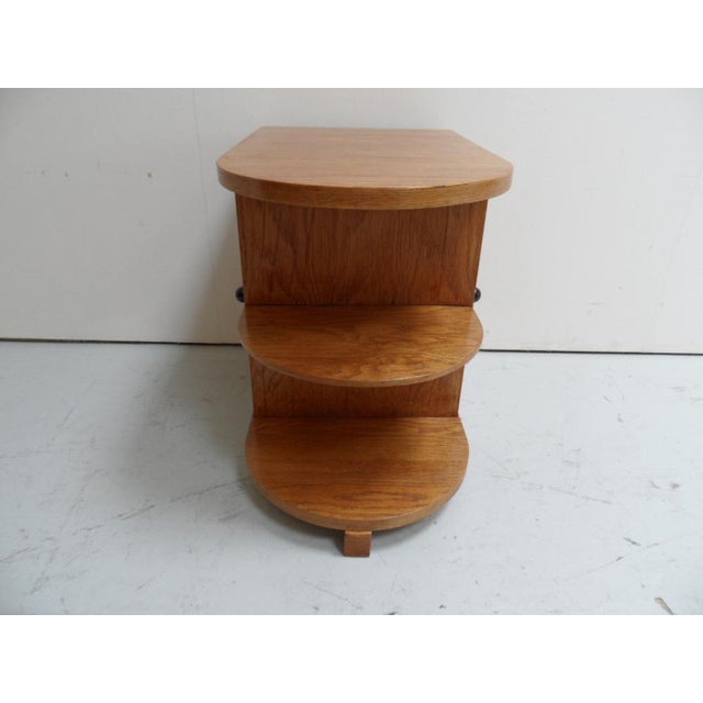 Art Deco Two-Door Cabinet Side Table, 1920s For Sale - Image 10 of 13
