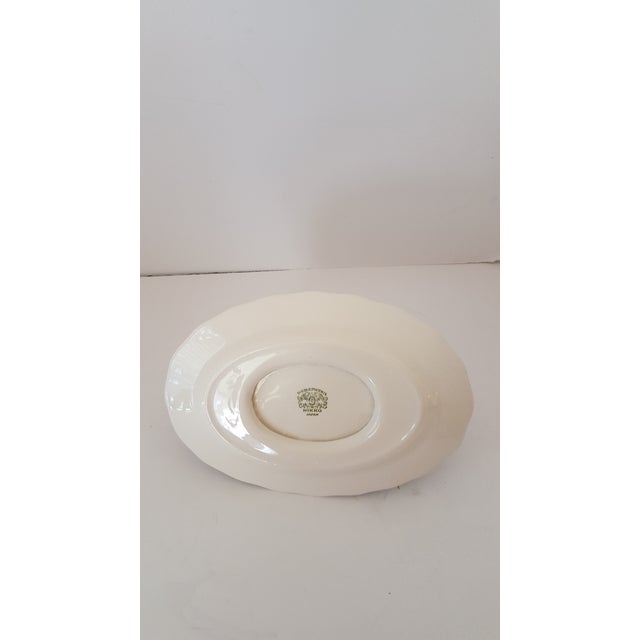 Blue Vintage Nikko Japan Double Phoenix Ming Tree Blue Pattern Six Piece Set For Sale - Image 8 of 13