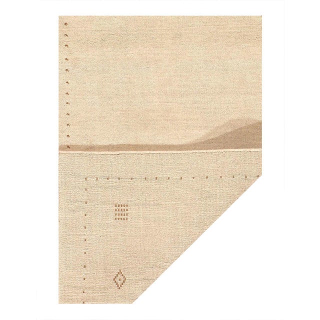 Traditional Pasargad DC Fine Hand Knotted Gabbeh Design Runner Rug For Sale - Image 3 of 3