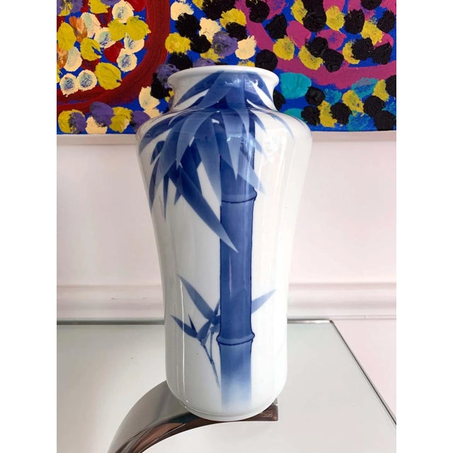 Japanese Porcelain Vase Makuzu Kozan Meiji Period For Sale In Atlanta - Image 6 of 11