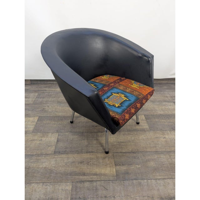 1960s Vintage Club Swivel Cocktail Chair, 1960s For Sale - Image 5 of 13