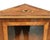 Brown Antique Baroque Corner Glass Cabinet, 1820s For Sale - Image 8 of 10