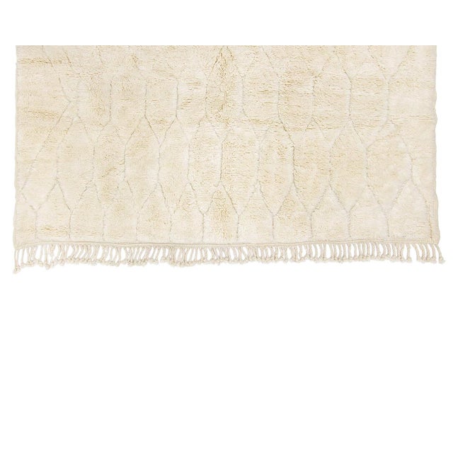 Contemporary Hand-Knotted Wool Rug by Azele Studio For Sale - Image 3 of 9