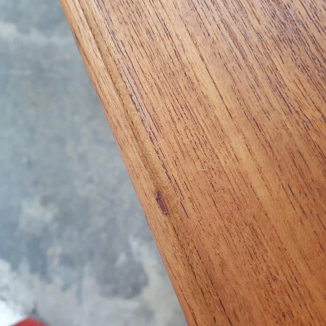 Mid-Century Modern Hans Wegner for Andreas Tuck Teak and Oak Coffee Table For Sale - Image 3 of 9