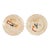 Yellow Antique 19th Century Pair Early Cantagalli Majolica Istoriato Plates Italy 1880 For Sale - Image 8 of 10