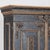 Gothic Late 18th Century Swedish Black Painted Oak Armoire With Carved Putti and Lion Heads For Sale - Image 3 of 18